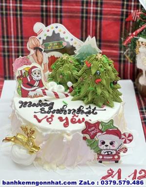 Bánh Kem Noel Giáng Sinh 34